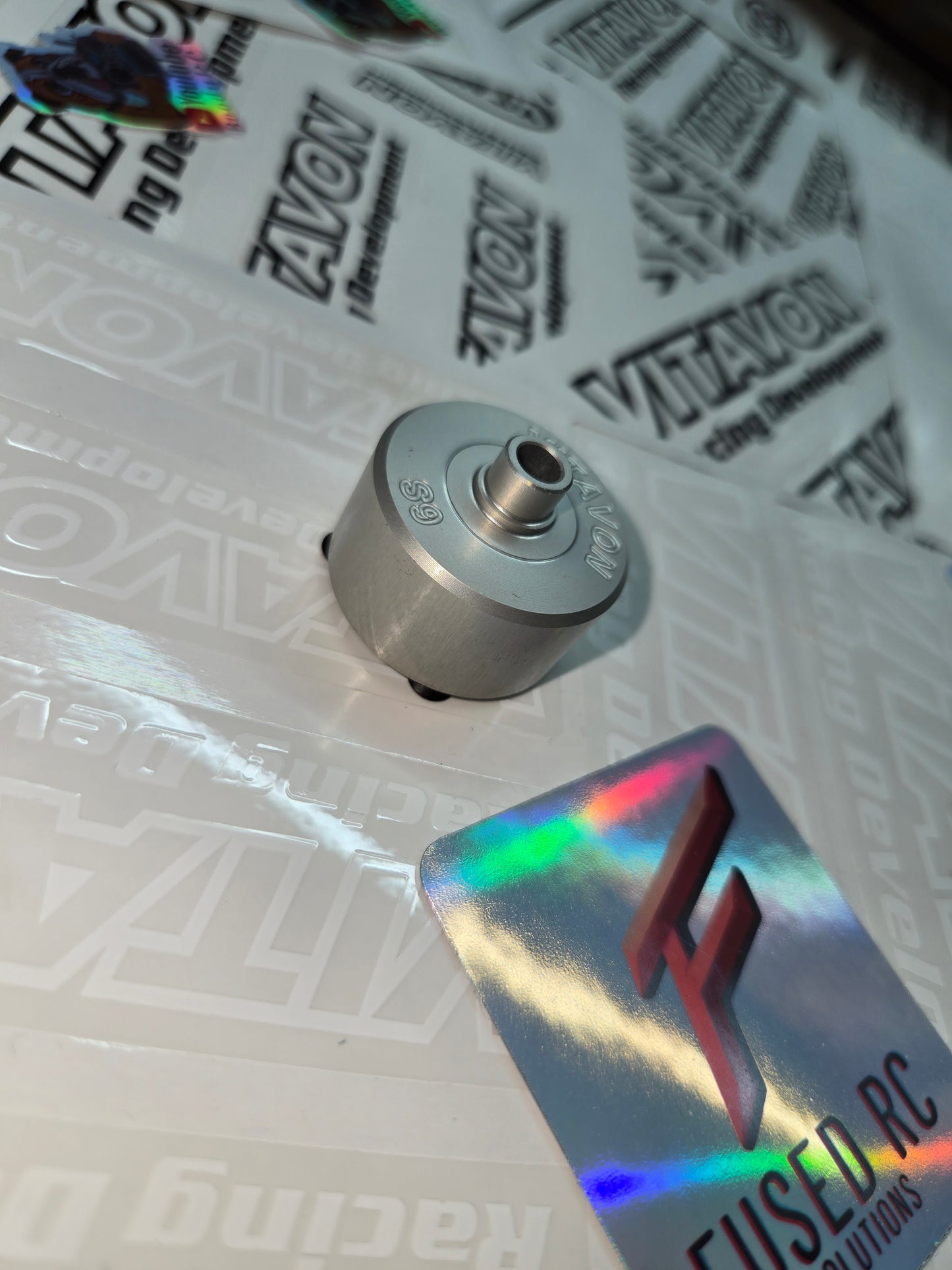 VITAVON CNC Alu 7075 diff housing 31mm for All Arrma 6S - Silver