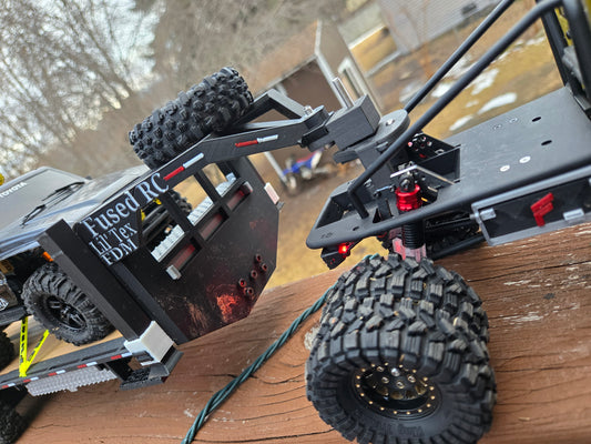 Fused RC "Lil tex" Trailer Dually Adapter kit