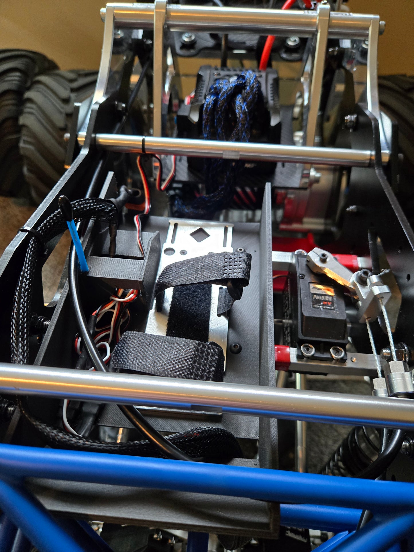 Battery and Receiver Box for Electric-converted Primals