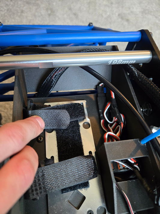 Battery and Receiver Box for Electric-converted Primals