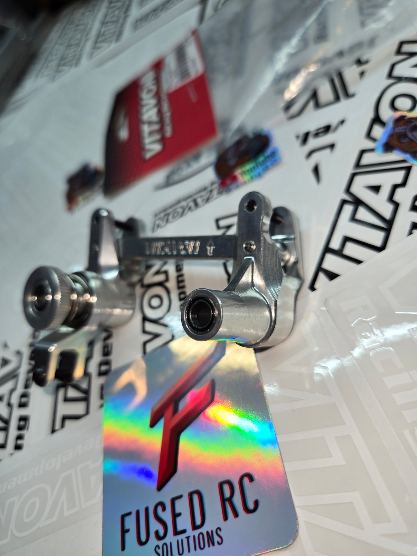 VITAVON CNC Aluminum7075 Steering bell crank for Traxxas MAXX 1/10,Traxxas MAXX/Slash - Silver