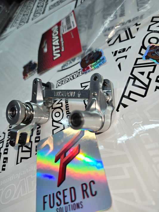 VITAVON CNC Aluminum7075 Steering bell crank for Traxxas MAXX 1/10,Traxxas MAXX/Slash - Silver