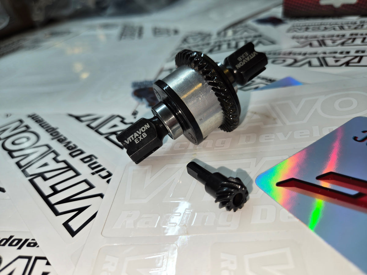 Case Set Diff VITAVON Full Diff Case Set 29MM With 10/43T Gear set For Arrma 6S Moja ...