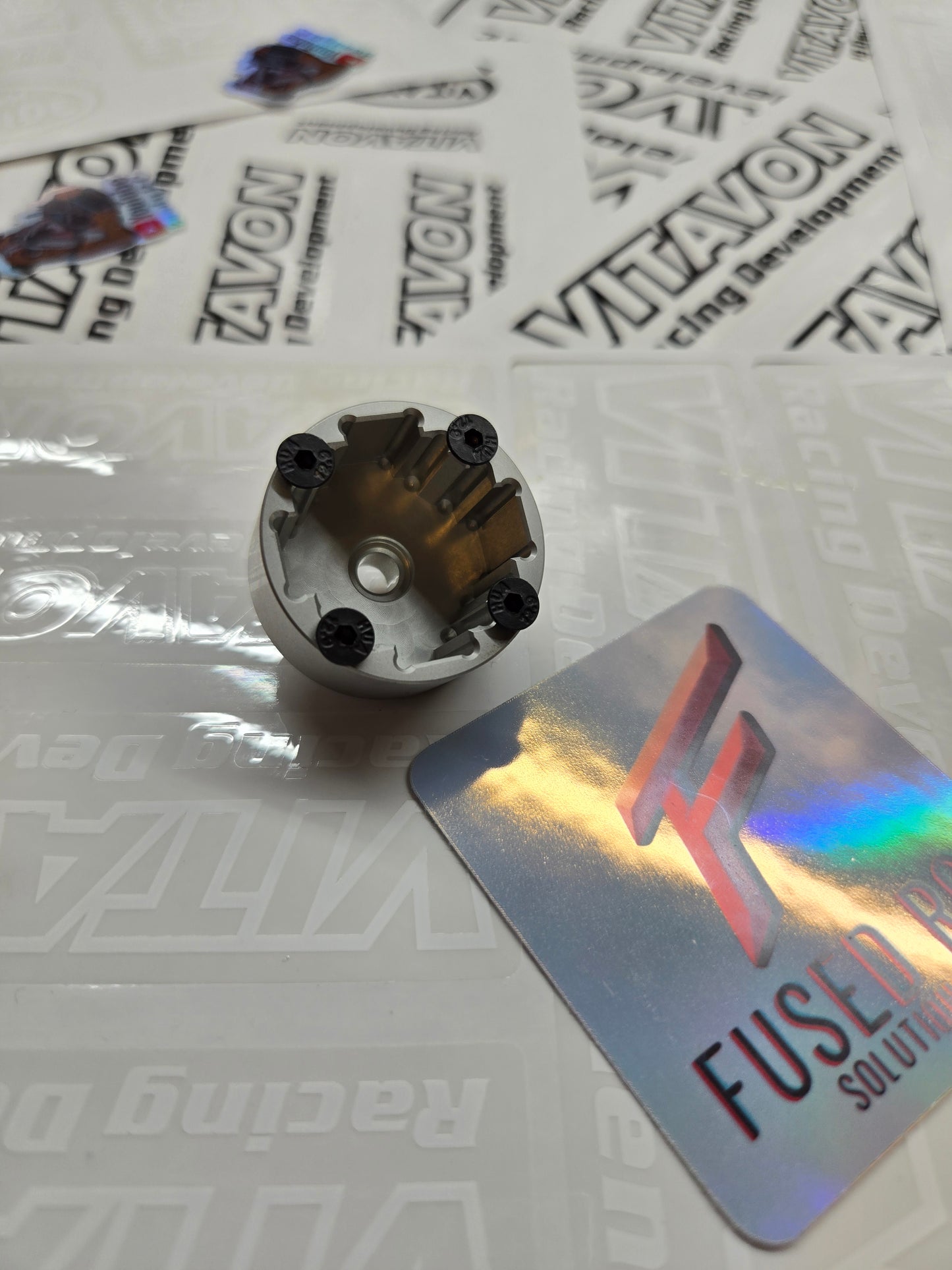 VITAVON CNC Alu 7075 diff housing 31mm for All Arrma 6S - Silver