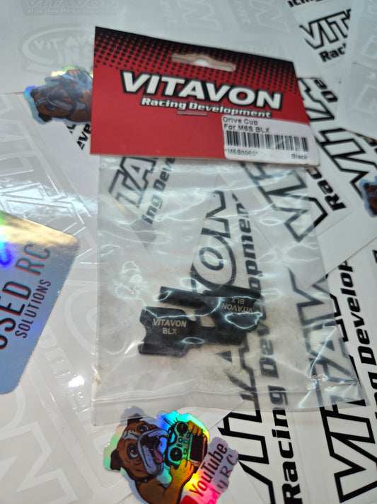 VITAVON Drive Cup 45# HD Steel For Arrma 6S Mojave Typhon Kraton Infraction BLX -Black