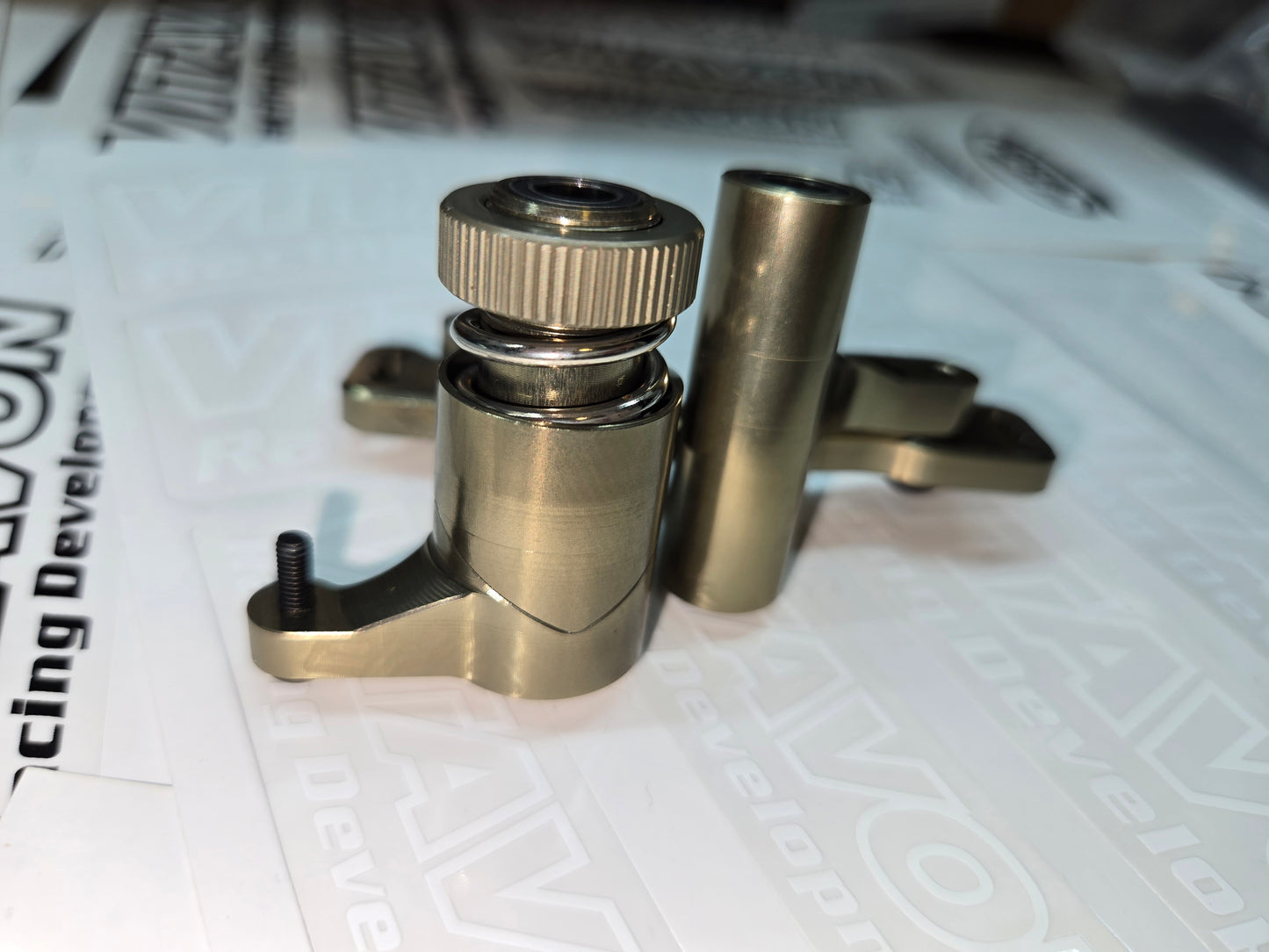 VITAVON CNC 7075 Servo Steering Bell Crank For Arrma 6S Kraton/ Mojave /Typhon/Big Rock BLX - Silver