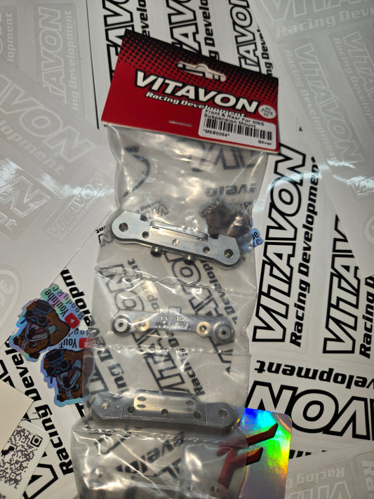 Vitavon CNC Alu7075 Front & Rear Suspension Mount for Arrma 6S Mojave/Kraton/Big Rock BLX