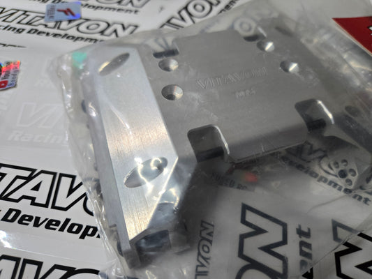 VITAVON CNC Alu7075 Integrated Skid Plate With Link Mount For Axial SCX6 Jeep/Honcho