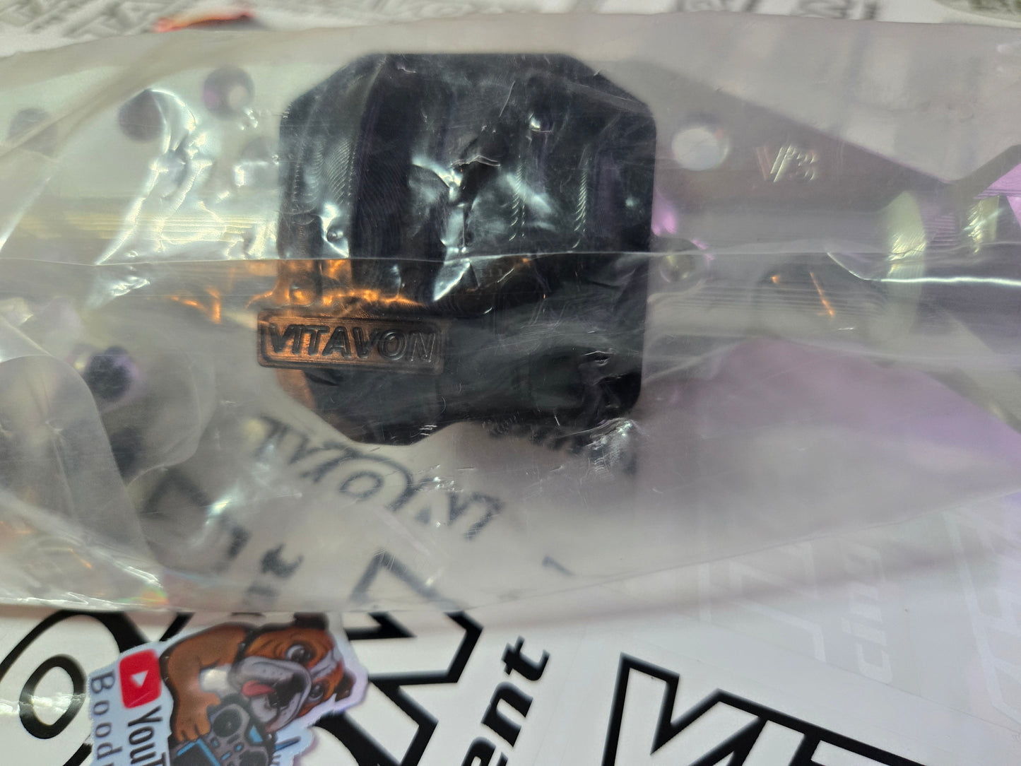 VITAVON V3 Front Axle Housing Low Center of Gravity Set Up for SCX6 4 links built