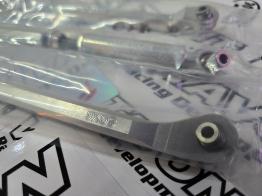 VITAVON CNC Aluminum7075 V2 Steering Links Set for Axial SCX6 Jeep Wrangler Trail Honcho 1/6