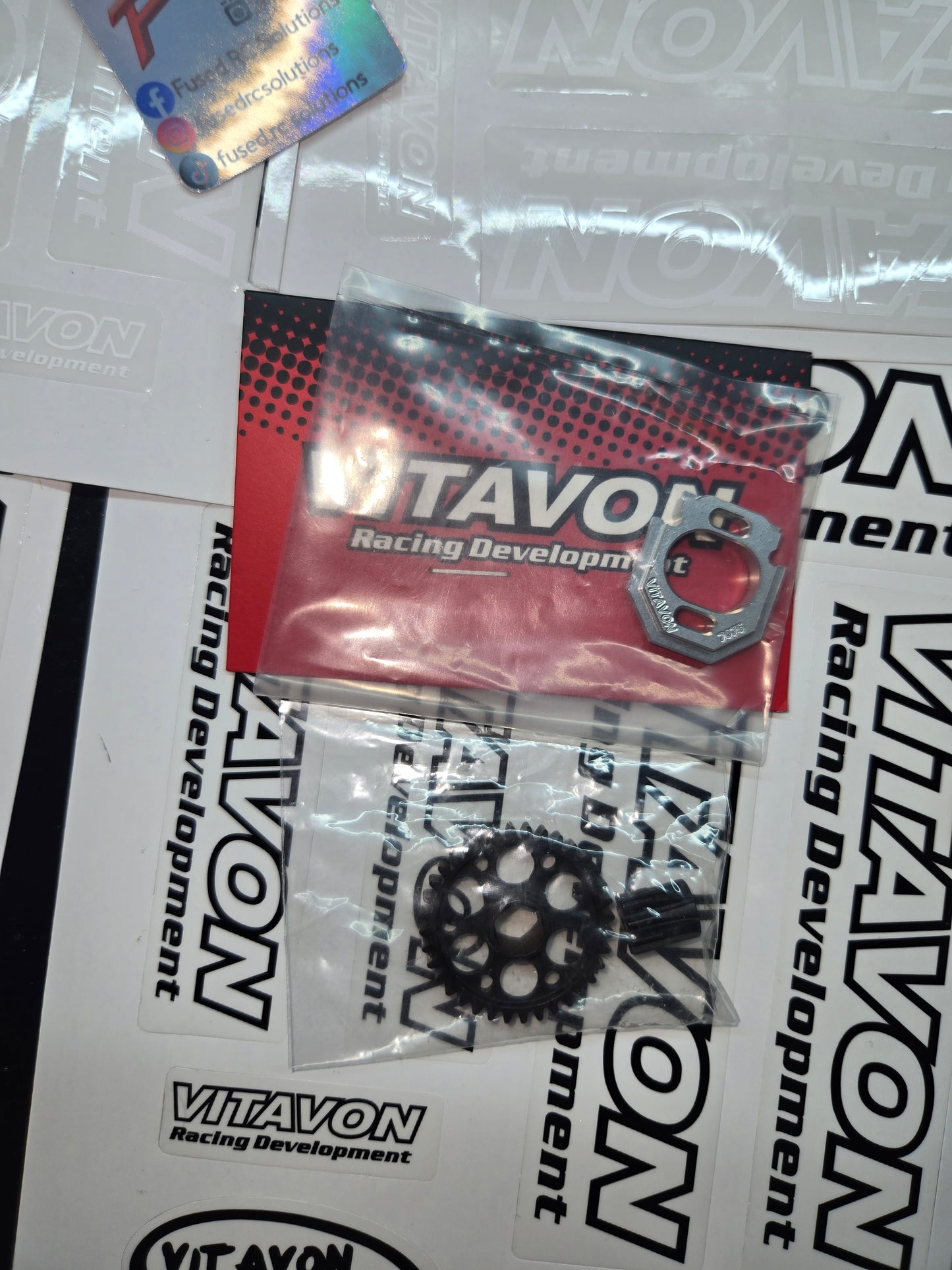 VITAVON CNC Alu7075 V2 Adjustable Motor Mount & HD Steel 10/36T 0.8 Mod Pinion/Spur gear Set For Arrma Granite Grom 1/18 & Arrma Mojave Grom 1/16 &Typhon Grom 1/14
